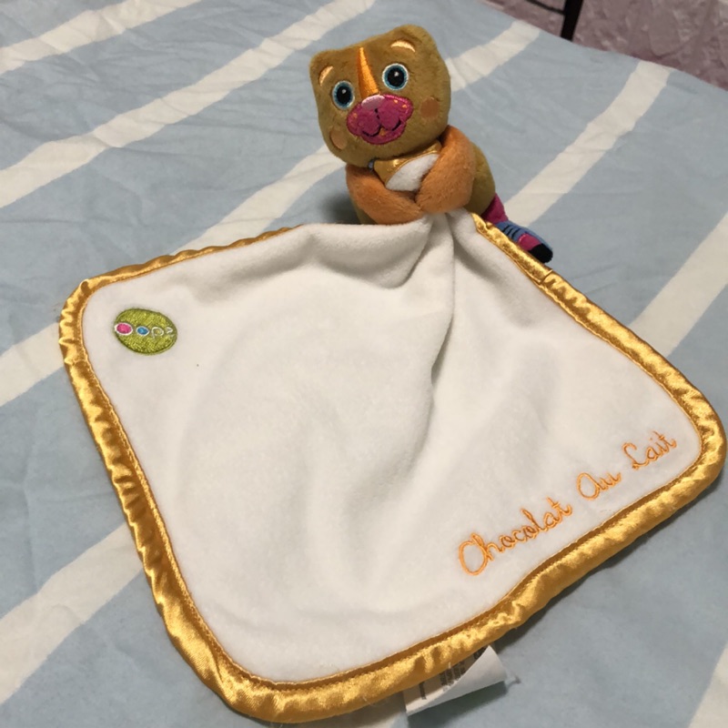 OOPS baby安撫巾手帕巾口水巾&amp;babymio小老虎造型安撫巾手帕巾