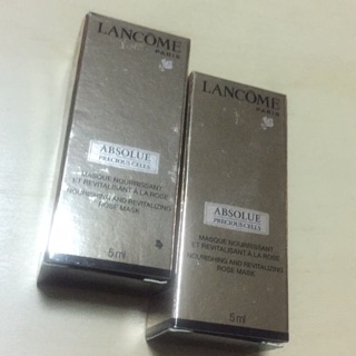 Lancome 蘭蔻 絕對完美玫瑰花瓣面膜 5ml