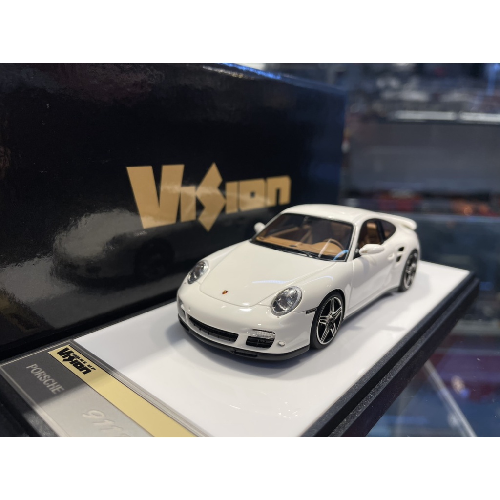 吉華科技@ 1/43 MakeUp VM190C Porsche 911 (997) Turbo 2006 白色