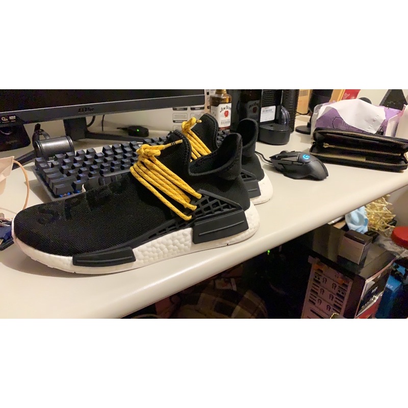 Adidas X Pharrell Williams Human Race NMD 黑 黃 PW 菲董