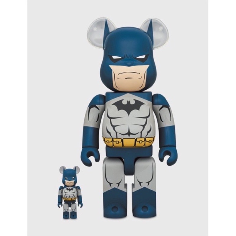 全新 現貨 正版 BE@RBRICK （BATMAN: HUSH Ver.)   蝙蝠俠 100％ + 400％