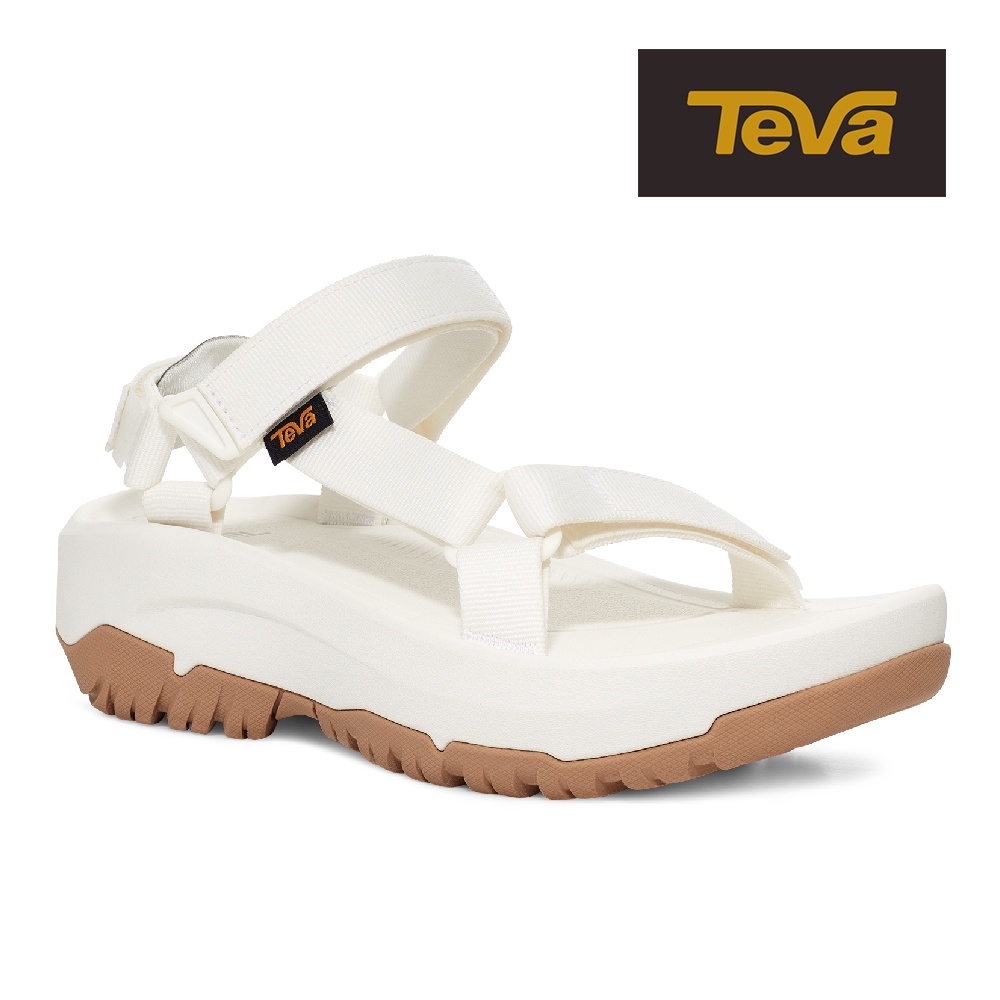 【TEVA】女 Hurricane XLT Ampsole 機能運動中厚底涼鞋/雨鞋/水鞋-亮白色 (原廠現貨)