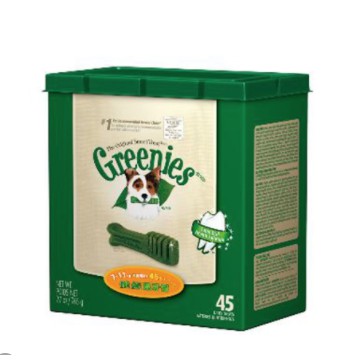 【美國Greenies】健綠潔牙骨7-11公斤專用27oz(盒裝45入)