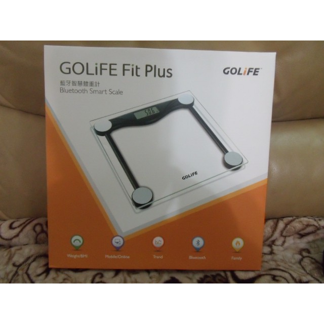 GOLiFE Fit Plus 藍牙智慧體重計 全新未拆封 原價1280 特價1000起標