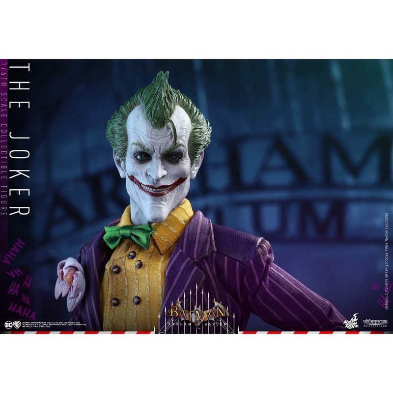 （全新未拆）HOT TOYS VGM027 蝙蝠俠 阿卡漢瘋人院 小丑 The Joker