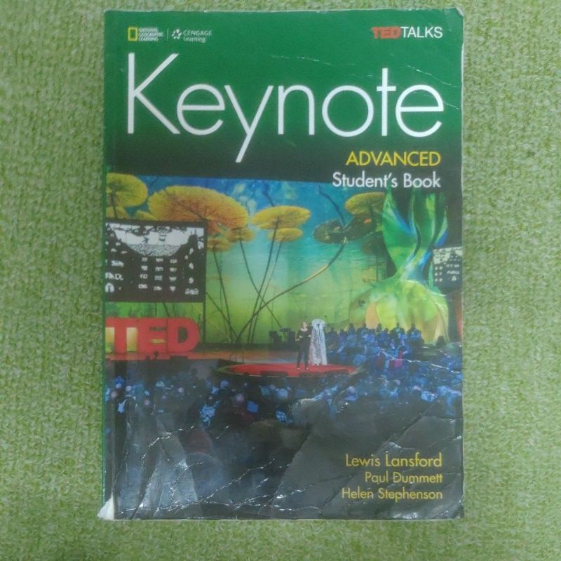 keynote advanced student's book (二手書）