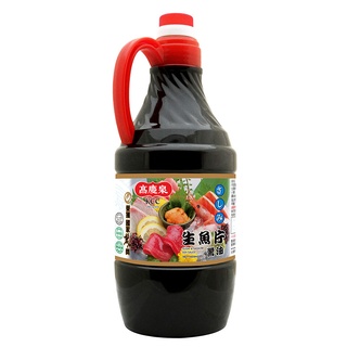 高慶泉 生魚片醬油1600ml(公司直售)