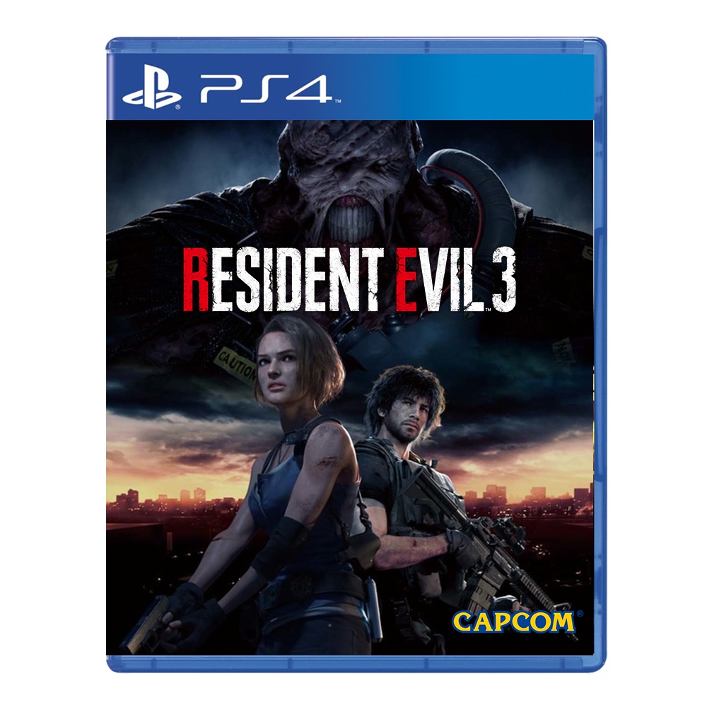 【電玩屋】PS4 惡靈古堡3 重製版 RESIDENT EVIL RE 3 一般版 中文版 二手