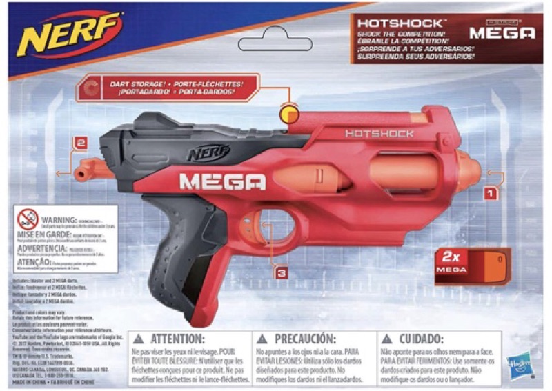nerf mega hotshock