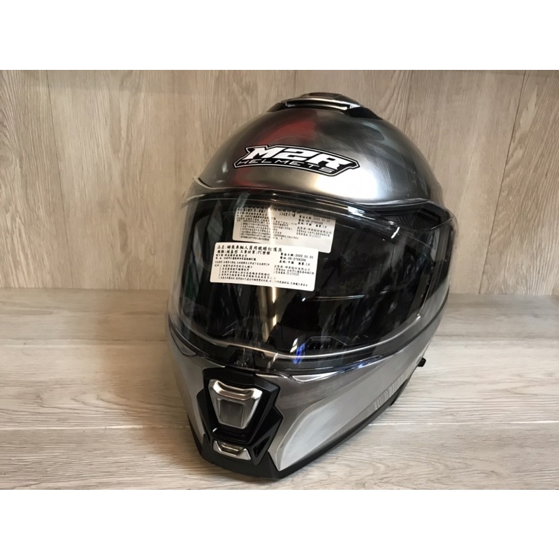 大里moto2輪館-2022 M2R OX-3(鍍鉻灰)可樂帽