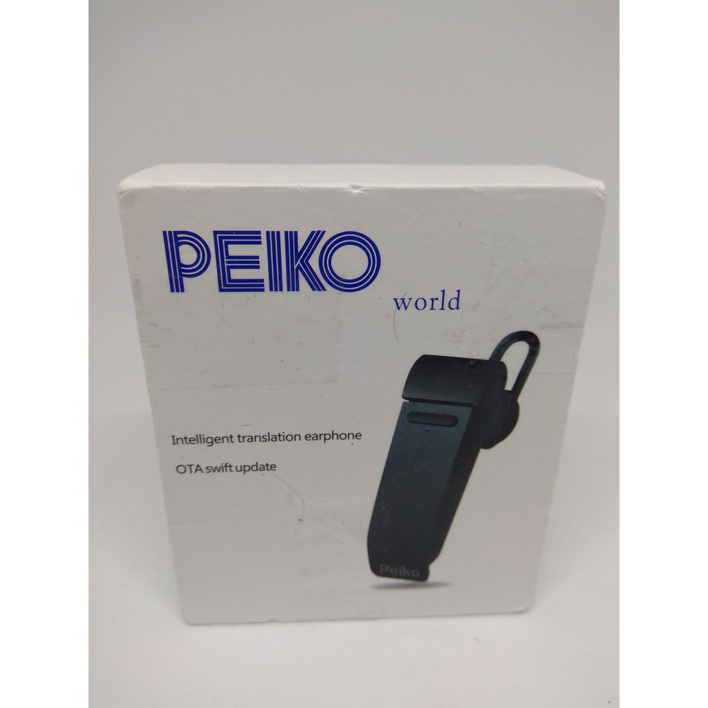 智能翻譯 耳機(Peiko掛耳式)(2盒白色)