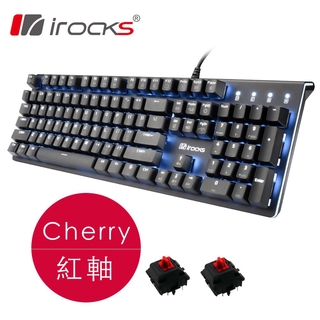 irocks K75M 黑色上蓋單色背光機械式鍵盤 現貨 廠商直送