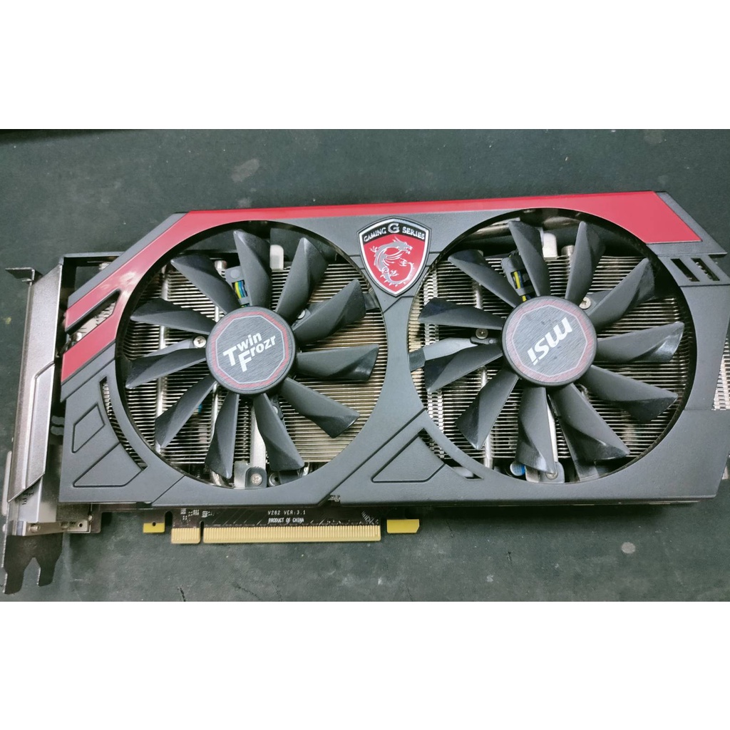 微星 GTX 770 2G N770 TF 2GD5/OC 二手 保固七天