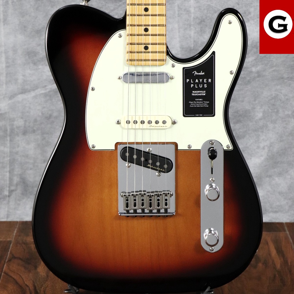 Fender Player Plus Nashville Telecaster 3-Color Sunburst