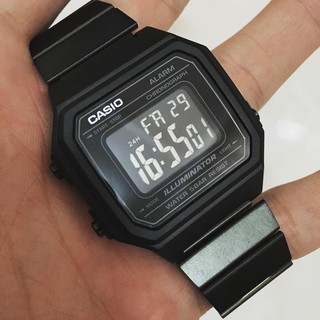 CASIO卡西歐復古文青風的大型數字顯示閱讀時間訊息B650WB-1B