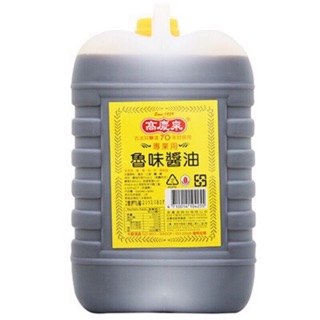 高慶泉 魯味醬油 5L(現貨) ★超商限1袋