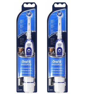 2pcs 可換電池式電動牙刷 德國原裝歐樂b 百靈braun Oral B Db4010 牙刷送aa 3號電池 蝦皮購物