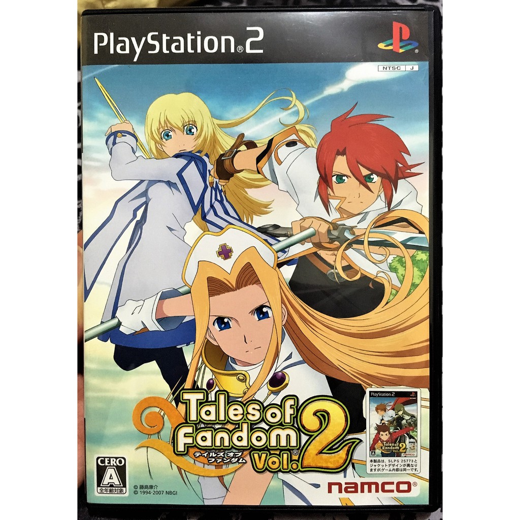 歡樂本舖ps2遊戲ps2 時空幻境經典傳奇vol2 路克版含初回同捆特典tales Of Fandom A8 蝦皮購物