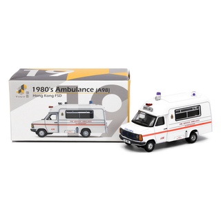[玩三工作室] Tiny 微影 香港 #19 合金模型車 - 大頭福 救護車