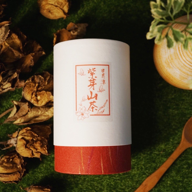 【樺HUA】自然農法 日月潭紅茶高級紫芽山茶 花青素抗氧化含束口袋裝