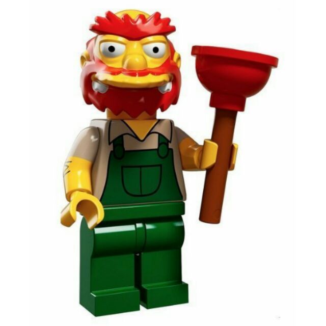 全新 樂高 Lego 71009 辛普森家庭2代 13號校管 Groundskeeper Willie