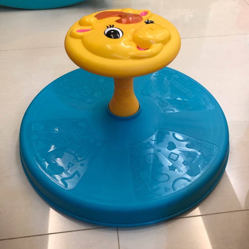 九成新 Playskool 兒樂寶長頸鹿旋轉盤遊戲組(無原裝盒)