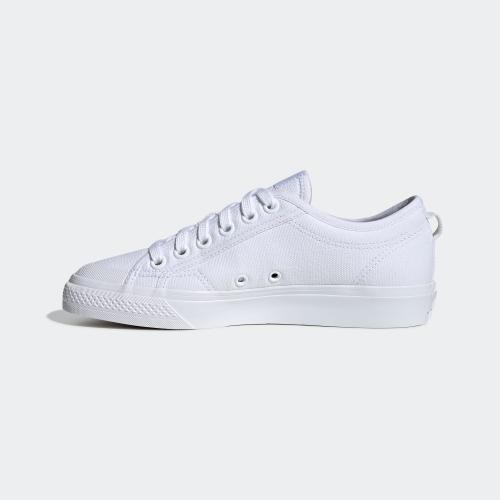 小八】adidas Nizza Trefoil W White 全白EF1879 | 蝦皮購物