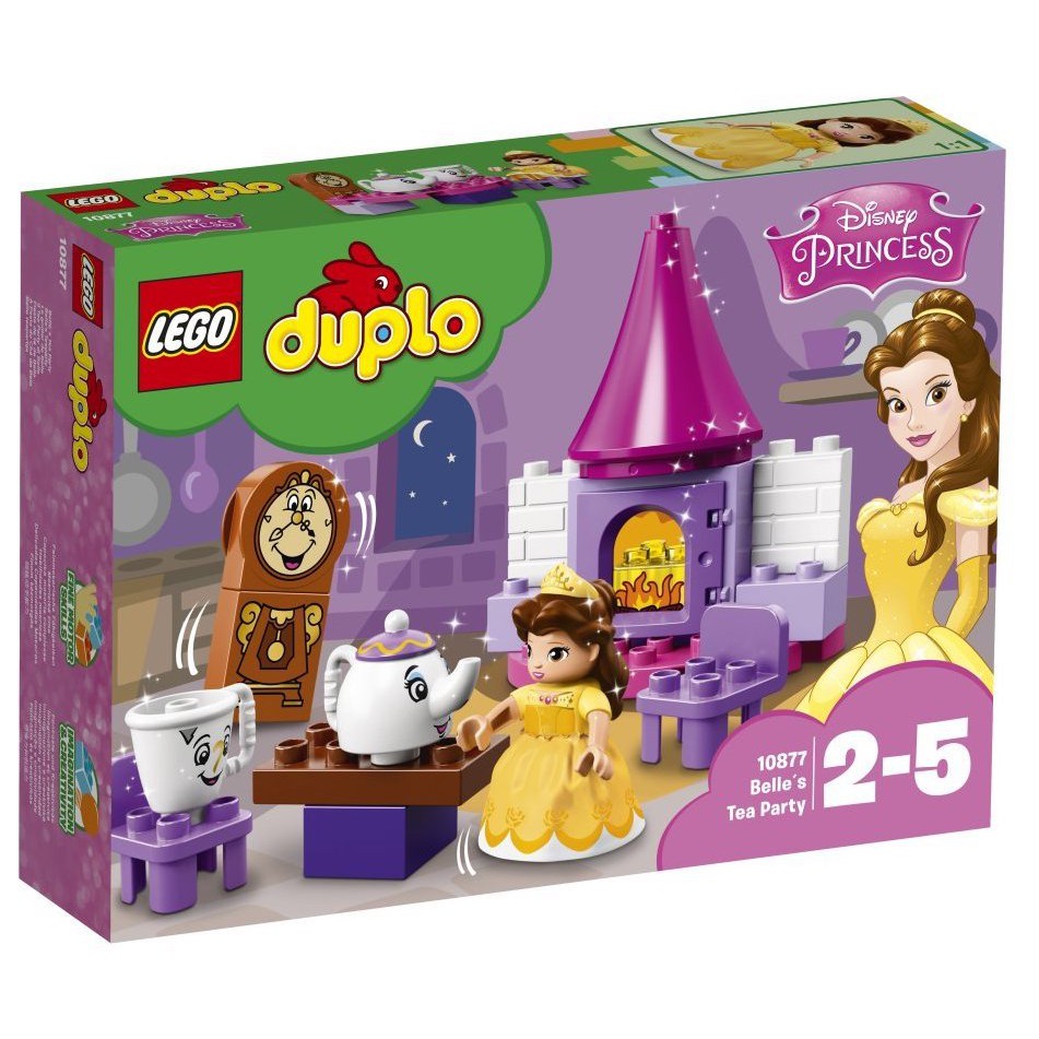 ［想樂］全新 樂高 Lego 10877 DUPLO 德寶 貝兒 茶會派對 Belle's Tea Party