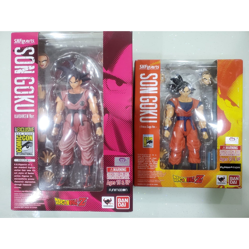 七龍珠 SHF S.H.F SDCC S.H.Figuarts 日版 孫悟空 界王拳 一番賞 布羅利 初版 會場 美魂