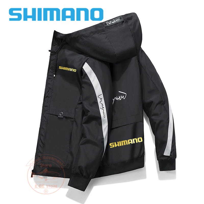 夏季 SHIMANO 戶外跑步露營遠足釣魚外套防曬超輕防水風衣秋季釣魚衣