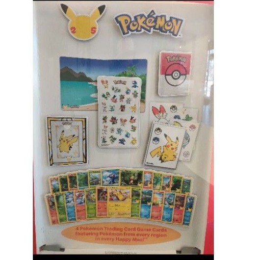 （預購）ptcg美國麥當勞寶可夢25周年紀念卡包McDonald pokemon 25th Anniversary