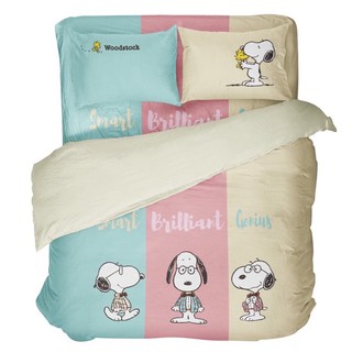 SNOOPY 資優生6x7薄被套 正版授權 被單