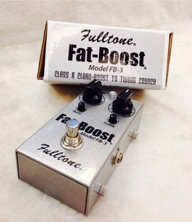 【立昇樂器】Fulltone Fat-Boost (FB-3) 美國經典手工 單顆增壓破音效果器【原廠公司貨】