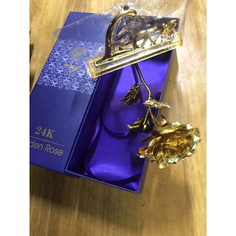 love 24k Golden Rose金色玫瑰花