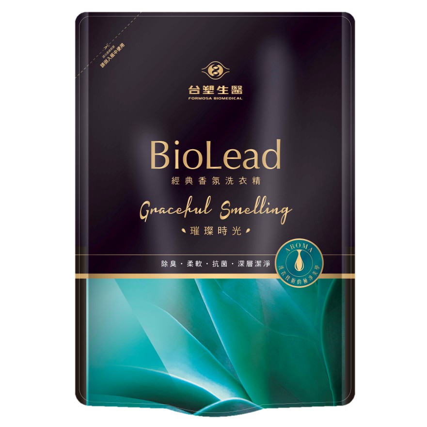台塑生醫BioLead 經典香氛洗衣精補充包(璀璨時光) 1.8kg