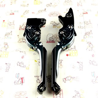 JS 七段可調拉桿 煞車拉桿 拉桿 可調拉桿 伸縮可折 附軸承 戰將 JET POWER EVO 單碟 黑色