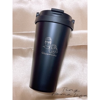 訂製logo/客製化/客製杯/隨身攜帶可手提咖啡保溫杯