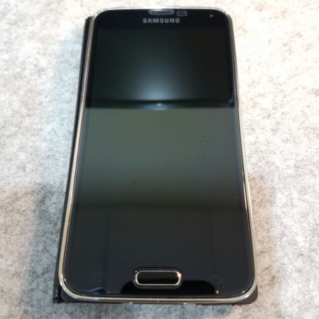 三星 Samsung Galaxy S5 防水手機 (已全機包膜+附2個原廠翻頁皮套+2個原廠背蓋+座充)