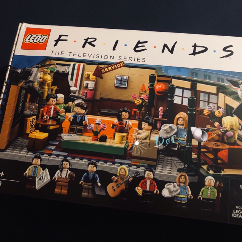 代售現貨】正版 LEGO 樂高 FRIENDS 六人行25周年 21319 IDEAS 中央公園咖啡館