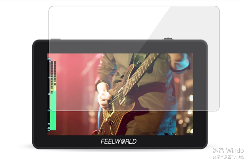 监视器5.5寸屏幕保护膜钢化膜用于Feelworld F6 Plus S55 F570