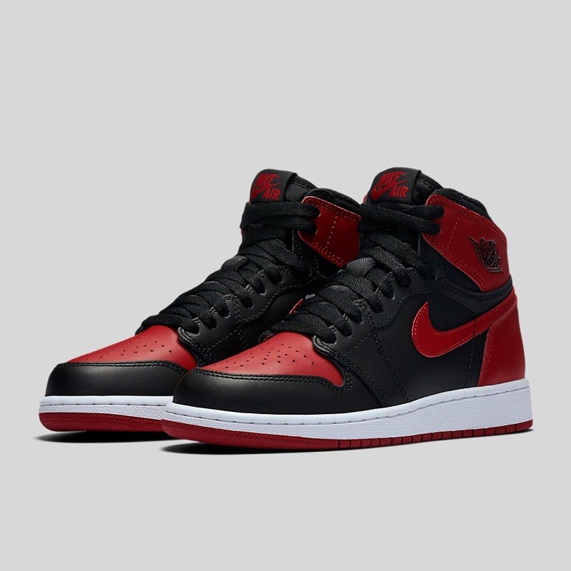 「鞋術」Nike Air Jordan 1 Retro High OG BG 黑紅 575441-023 6.5Y 二手