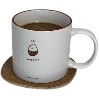 WellC~❤ 韓國 ins 300ml馬克杯 陶瓷 杯 咖啡牛奶水杯