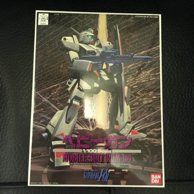 現貨 機動鋼彈模型 1/100 F91 RGM-109重鋼 賀比鋼 赫維鋼 老模