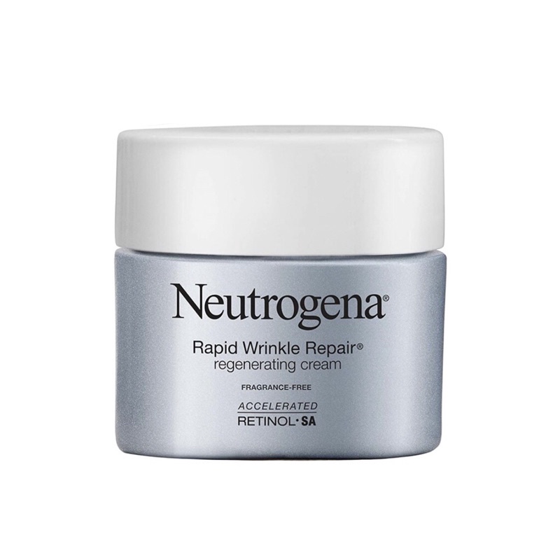 🇺🇸美國直送🇺🇸露得清Neutrogena Retinol A醇晚霜再生抗皺臉部和頸部保濕霜/眼霜