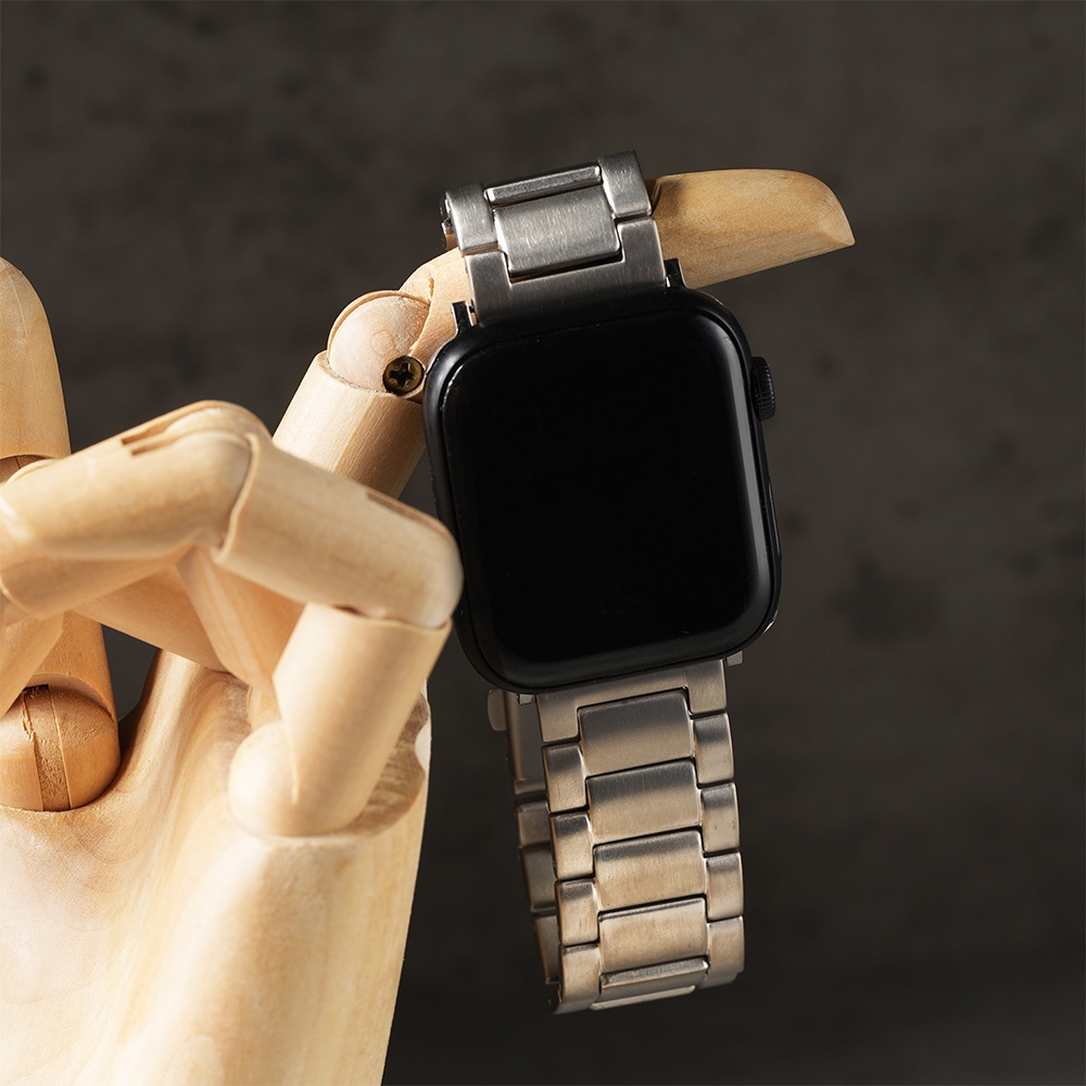 Apple watch - 鈦金屬 蘋果專用錶帶