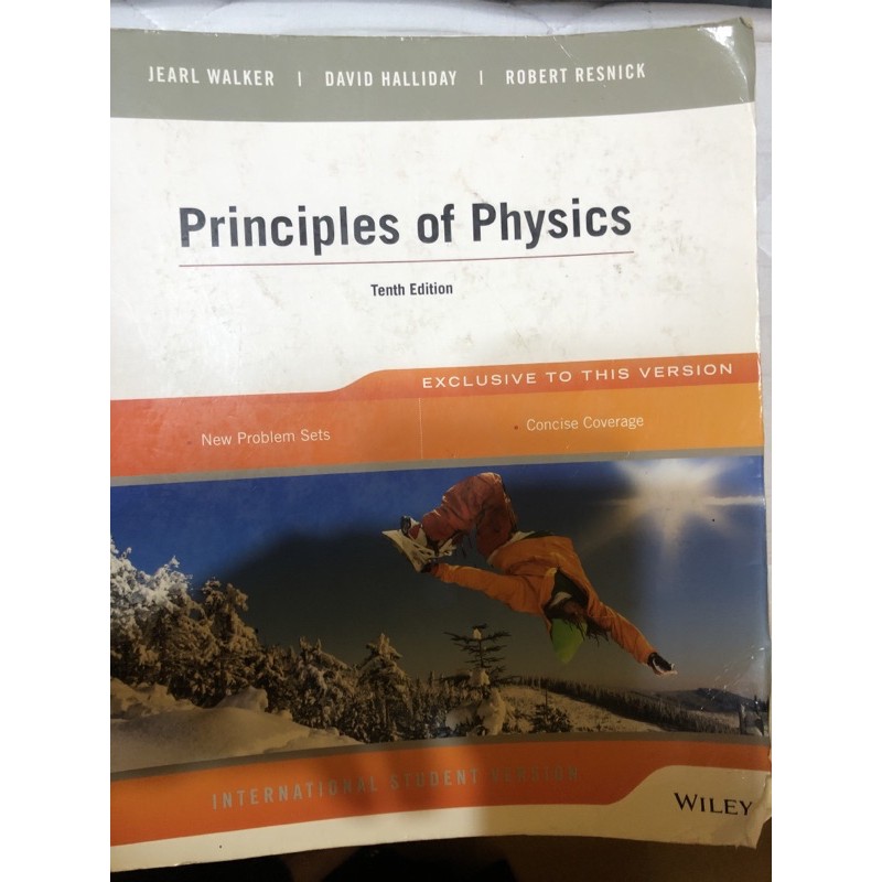 Principles of Physics (Tenth edition)