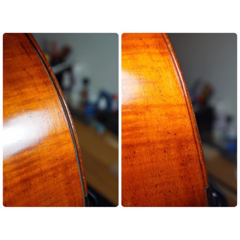 🎻【歐法提琴】嘉義市 [專業提琴維修] 異音處理、側板接縫處整平、脫膠黏合 價格面洽