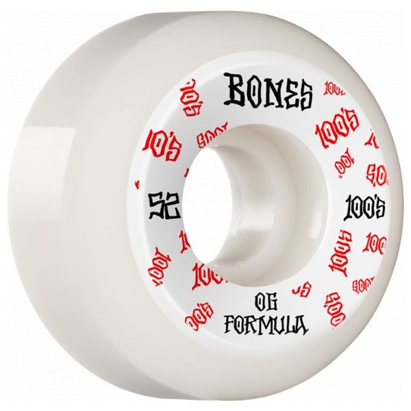Bones V5 100's 52mm 100a (Sidecut) 輪子/滑板《Jimi Skate Shop》