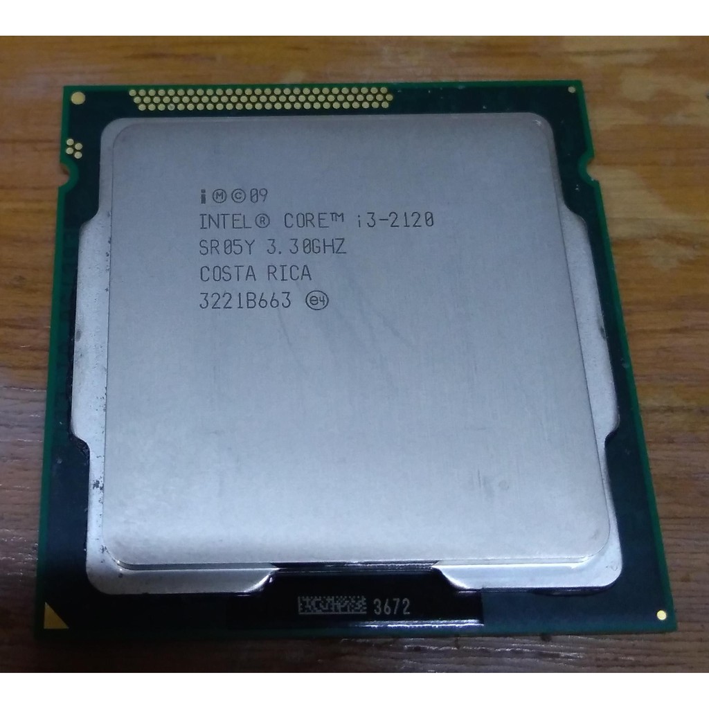 Intel Core I3 2120 3.3GHz正式版/1155/I良品 $350