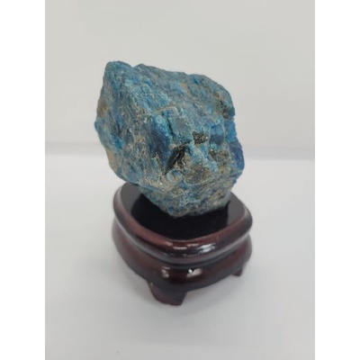 《宏燿晶礦木藝》藍磷灰石擺件🎎🎎🎎